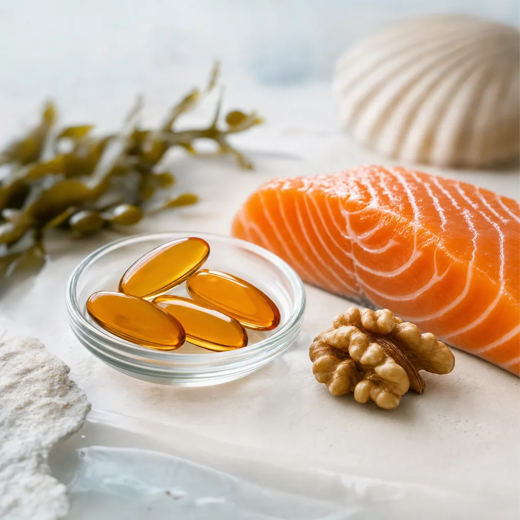Omega-3 DHA (algas marinas)