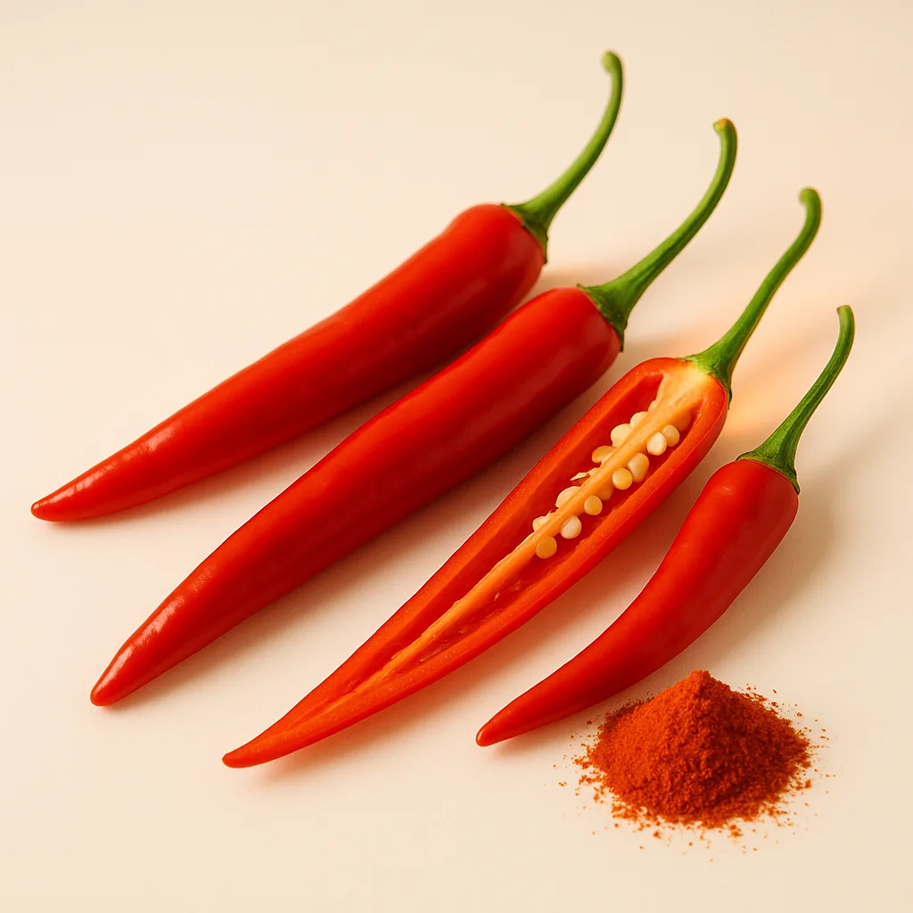 Pimienta de cayena (capsaicina)